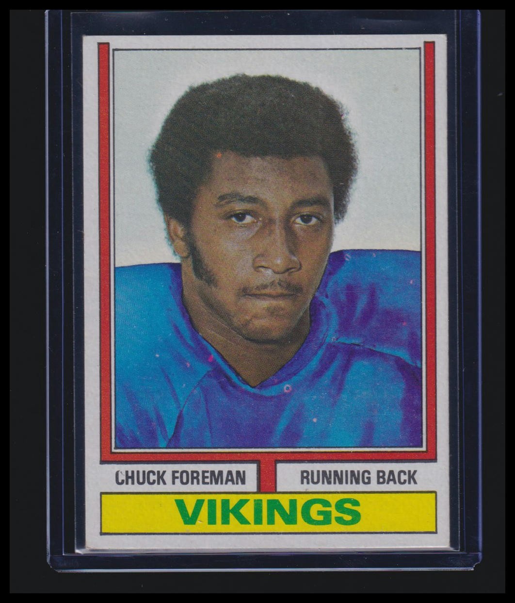 1974 Topps #113 Chuck Foreman