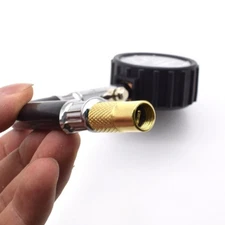 Tire Pressure Gauge Mechanical Gauge Precision Measurement Screw-on Design