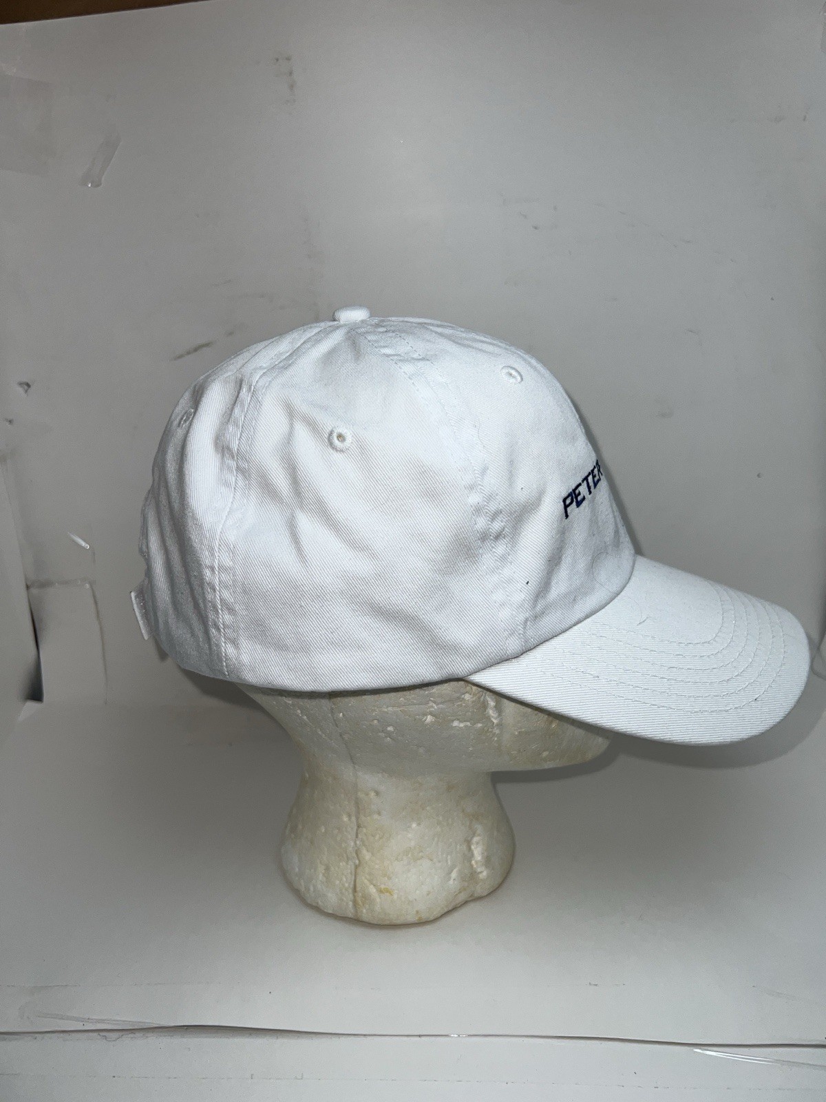 Peter Millar White  Performance Golf Hat White On… - image 5