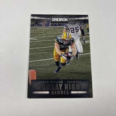 🧀8️⃣7️⃣🧀2012 GRIDIRON JORDY NELSON MONDAY NIGHT HEROES #14 SILVER #/250 PACK