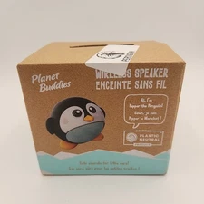 Planet Buddies Bluetooth Wireless Speaker V2 - Pepper Penguin
