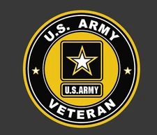 US Army Veteran Vinyl Decal Car Truck Cell Phone Laptop US Army Sticker