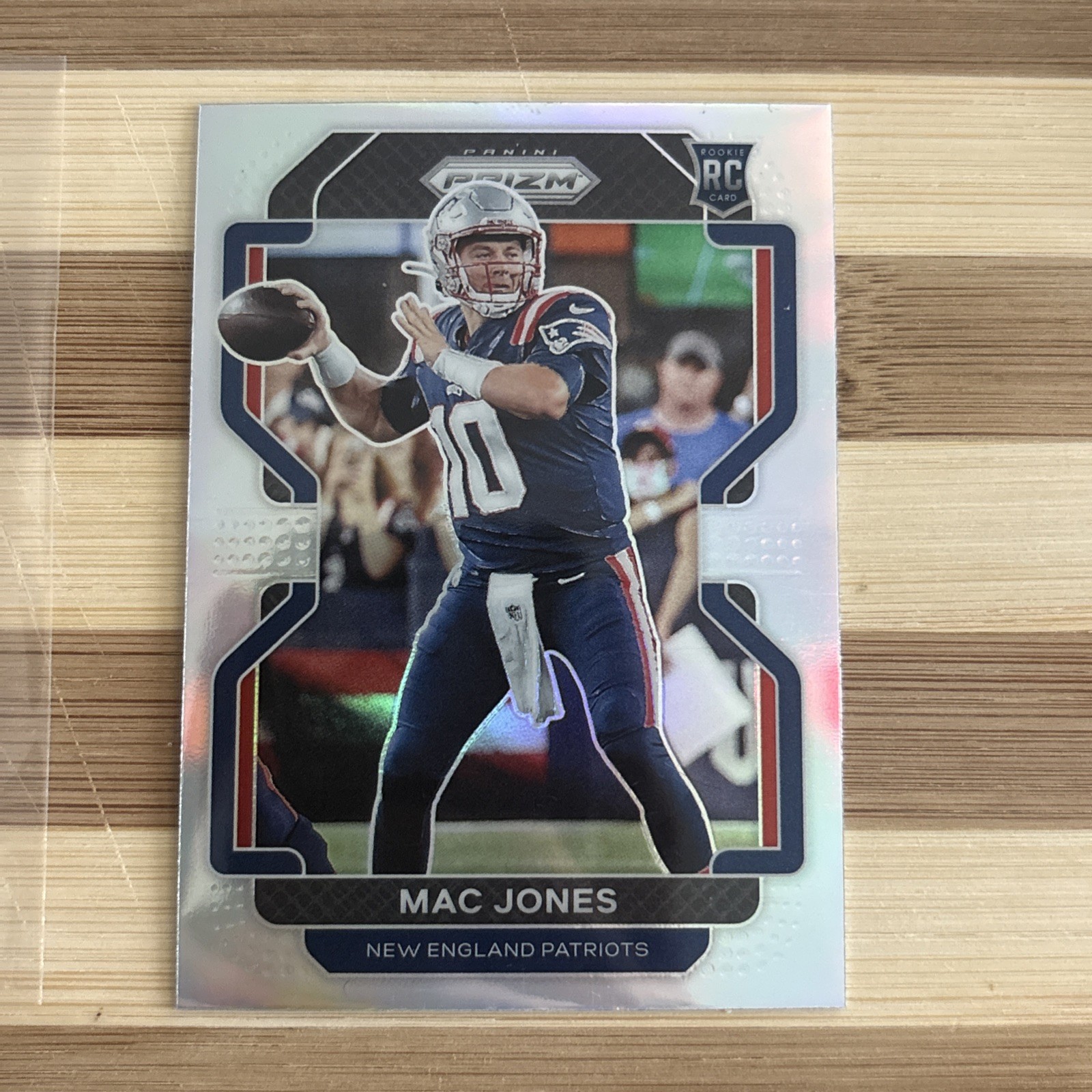 Mac Jones Panini Prizm #V336 Variation-Silver