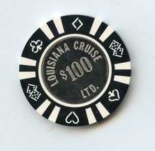 100.00 Chip from the Louisiana Cruise Ship Biloxi Mississippi
