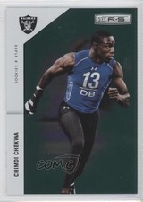 2011 Panini Rookies & Stars Longevity Rookie Emerald 9/25 Chimdi Chekwa #170 1u9