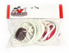 Bow and Arrow Pinball Machine Replacement Repair Rubber Ring Kit White