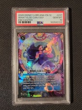 2026 DISNEY LORCANA EN 12-WILDS UNKNOWN ENCHANTED WHAT ELSE CAN I DO PSA 10