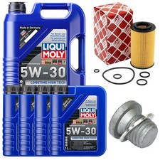 Moteur Set de Filtres 5W-30 Liqui Moly 9 Litre + Hélice pour Mercedes Classe R