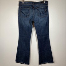 Citizens of Humanity Ingrid Low Waist Flare Jeans Size 29 Stretch Denim