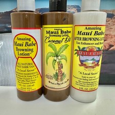 Maui Babe Browning Lotion, After Browning SET of 3 - Clearance