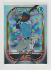2021 Bowman Chrome Vidal Brujan Bowman Scouts Top 100 Insert #BTP-46