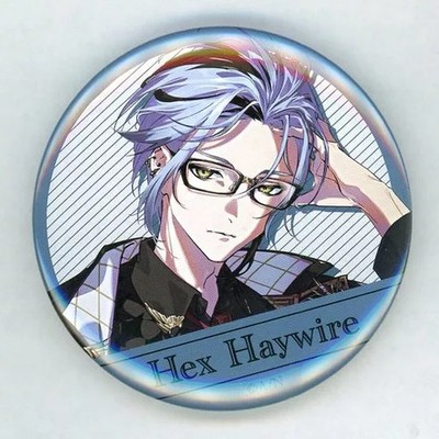 Adult Collectible Nijisanji EN XSOLEIL Can Badge Badge Hex Haywire Collectible M