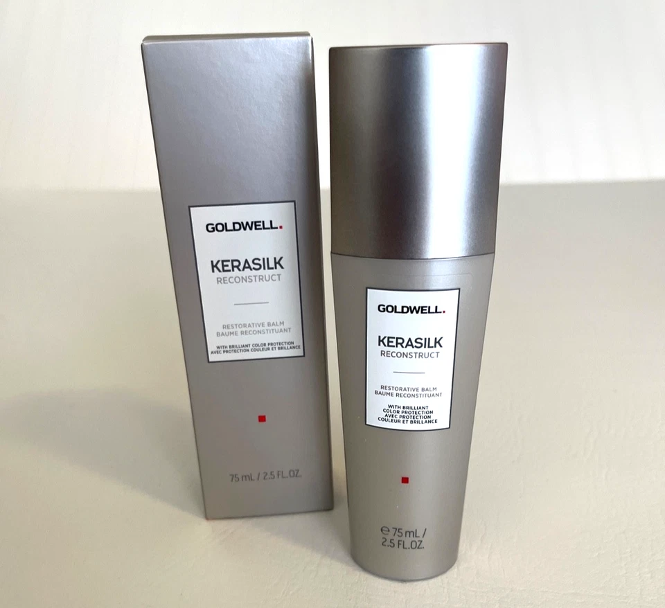 Goldwell Kerasilk Hair Reconstruct Bálsamo Restaurador Color Protect 2,5 oz/75 ml - Imagem 4 de 4