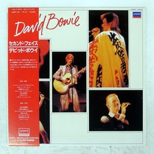 DAVID BOWIE A SECOND FACE LONDON L20P1161 Japan OBI INSERT VINYL LP