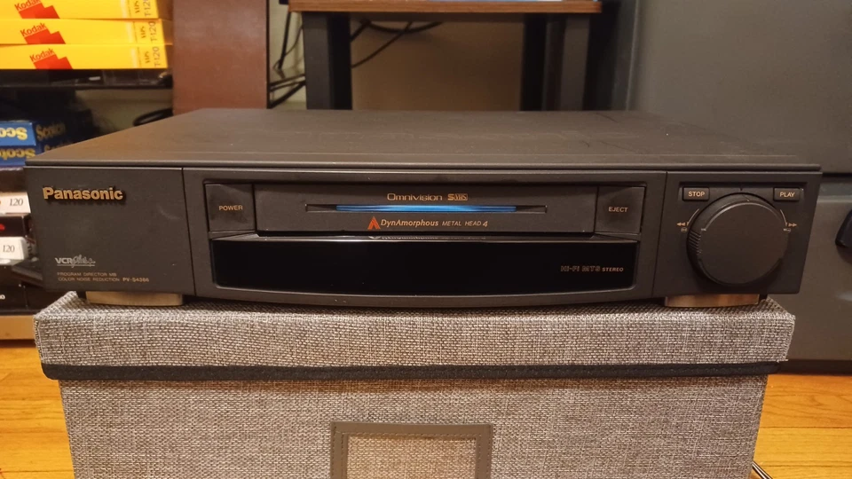 Panasonic PV-S4366 S-VHS VCR ~ RARE FULLY FUNCTIONAL!!! - Image 2 of 4