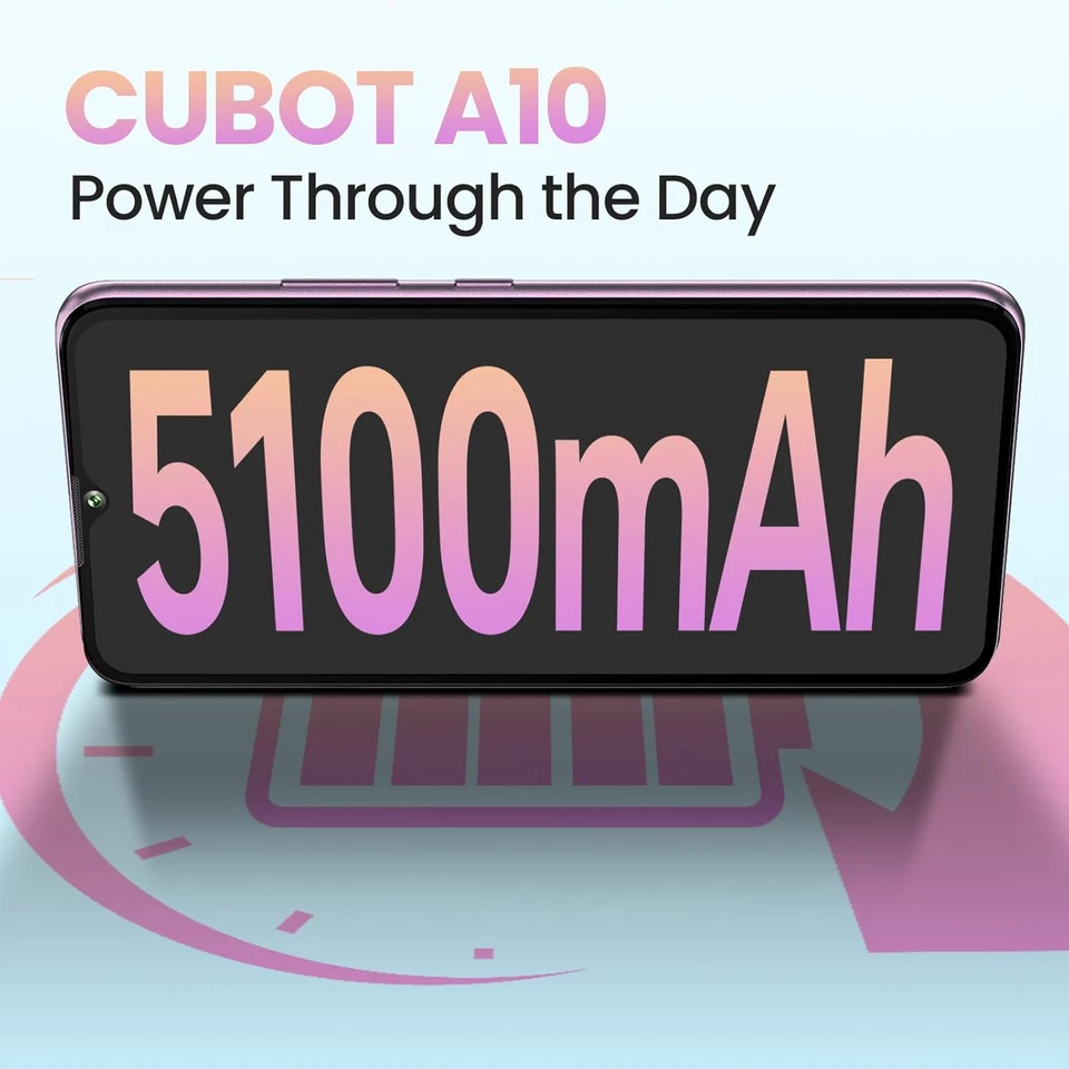 CUBOT A10 Smartphone Android 14 (2024), 12(4+8) GB+128GB/1TB, Octa-Core, 6.56" H - Immagine 4 di 4