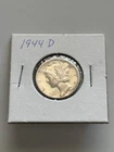 1944-D 10c Mercury Dime 90% Silver Gem