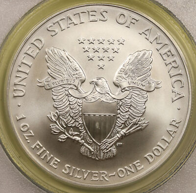 2004 American Silver Eagle $1 MS 69 PCGS Collectors Club Edition