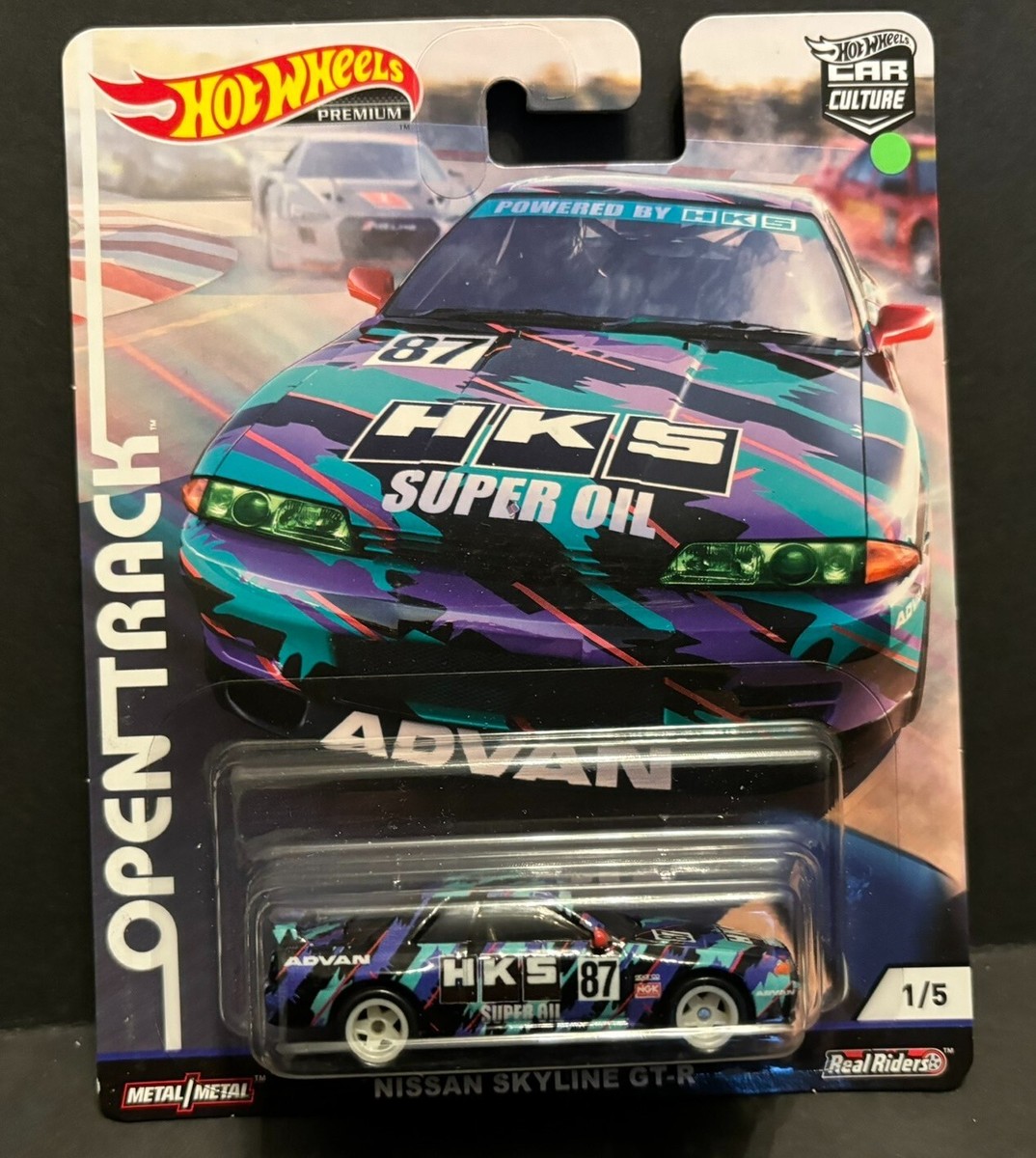 ホットウィール　スカイライン R32 R34 GT-R ADVAN ホットウィール スカイライン R32 R34 GT-R ADVAN 1989-1994
