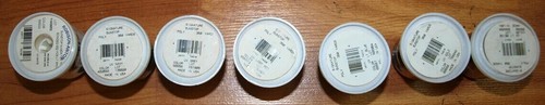 Bonded polyester Thread size 69 sunstop (7 cones of 1 ounce) assorted colors - Picture 2 of 2