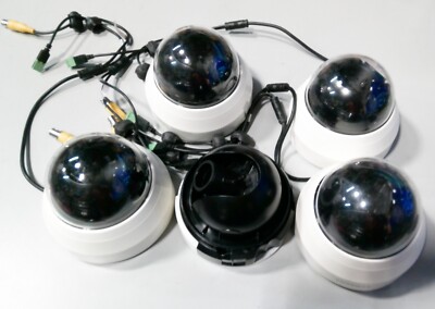 Lot of 5 Samsung High Resolution WDR Dome Camera SCD-5082N Digital Color