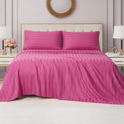 Juicy Couture Royal Dreams Twin Sateen 3 Piece Sheet Set - 100% Cotton Luxury... - Picture 7 of 8