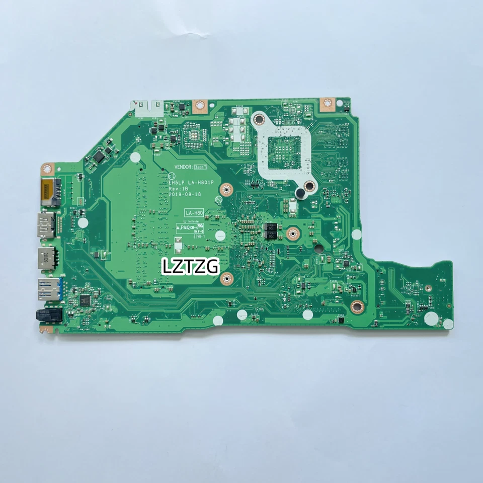Placa madre LA-H801P para Acer Aspire A315-42/42G A515-43 R5-3500U NB.HF911.001 Foto 2 de 4