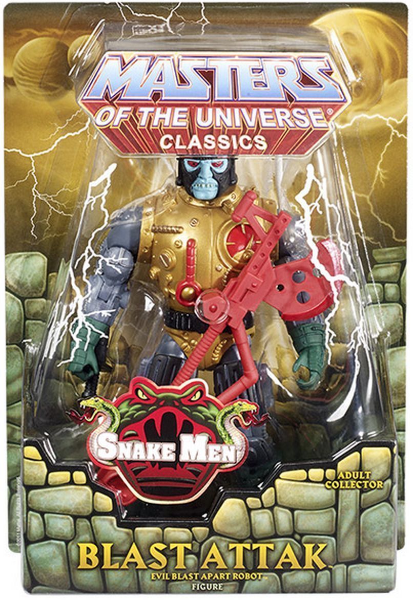 Mattel Masters of the Universe Classics Blast Attak figure NEW UNOPENED Rare LE Mattel Masters of the Universe Classics Blast Attak figure NEW UNOPENED Rare LE
