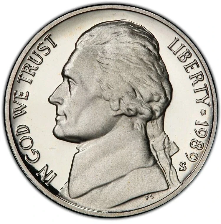 U.S. Mint 1989 US Jefferson Nickels (1938-Now) for sale | eBay