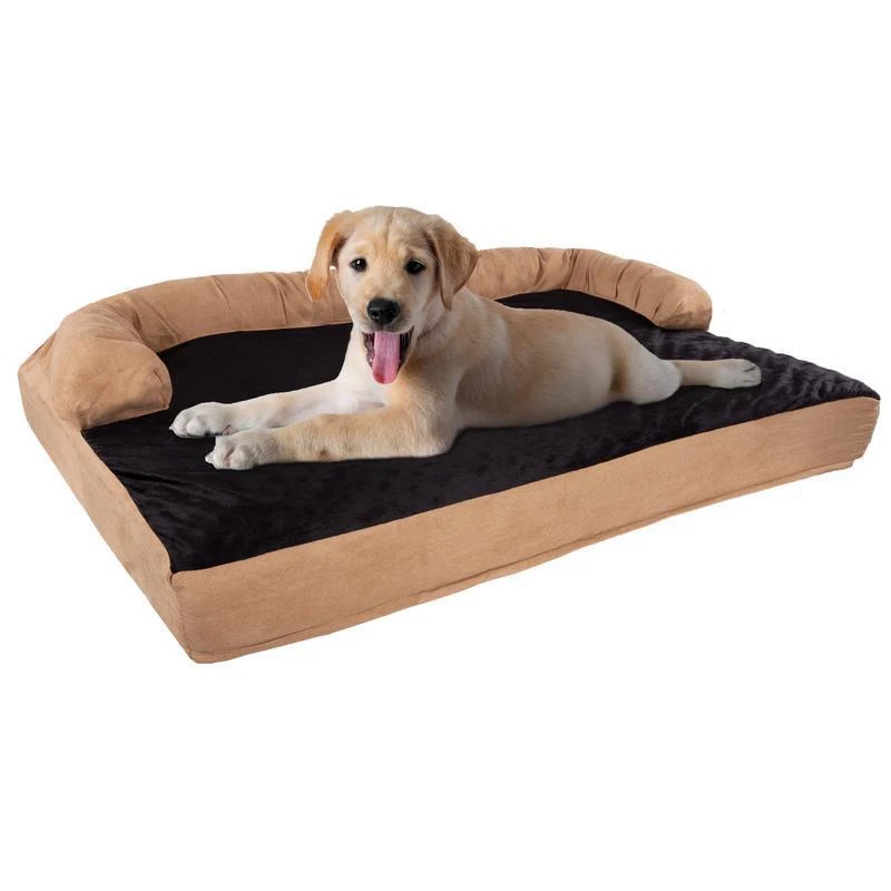 Orthopedic Memory Foam Pet Bed Large Triple Layer Washable Dog Sofa Non-Skid New - Image 2 of 4