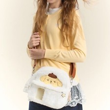 Plush Camera Bag DSLR/SLR/Mirrorless Camera Shoulder Bag for Fujifilm/Canon/Sony