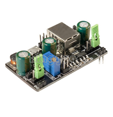 Micro USB USB-B Adjustable Power Supply Dual Ways Breadboard Power Supply Module