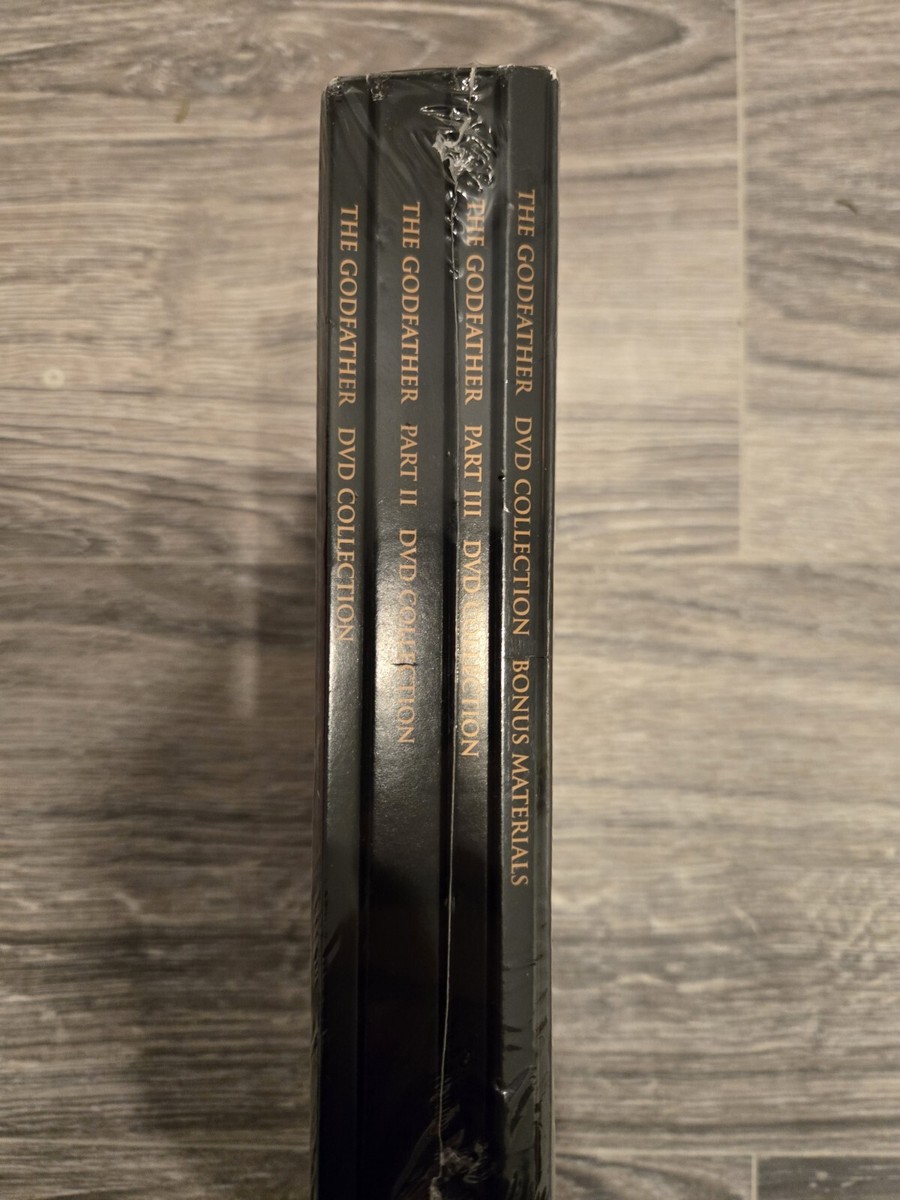 The Godfather Trilogy DVD Collection Box Set 4-Disc | eBay