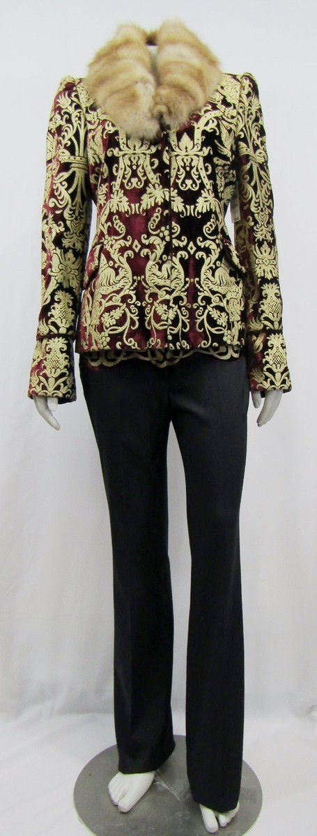 Roberto Cavalli スーツ Roberto Cavalli Single-Breasted Tailored Suit – On Sale Now