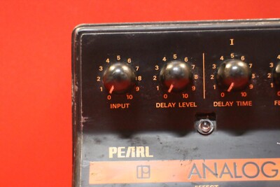 VINTAGE Pearl AD 33 Analog Delay USED Guitar FX Pedal U1484 220928