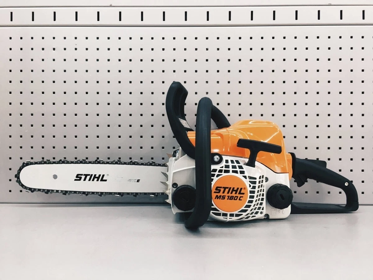 STIHL MS180 С-BE Fast Tension Of The Chain 35 cm And ErgoStart System  Original