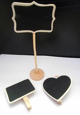Mini Chalkboards w/ peg for
