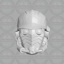 Cabezal personalizado Starlord Peter Quill para figuras de acción Marvel 1:6 1:10 1:12 1:18