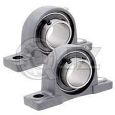 2-Pack UCP209-27 Cast Iron Pillow Block Bearing Housed Unit 1-11/16 in Bore
