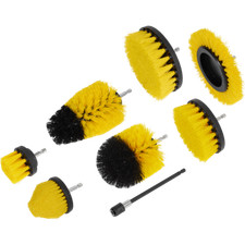 Sealey 8 St&uuml;ck Sechskantschaft Bohrer Scheuerb&uuml;rste Set