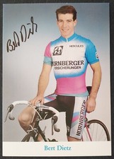 4772 Bert Dietz Radsport Autogrammkarte original signiert