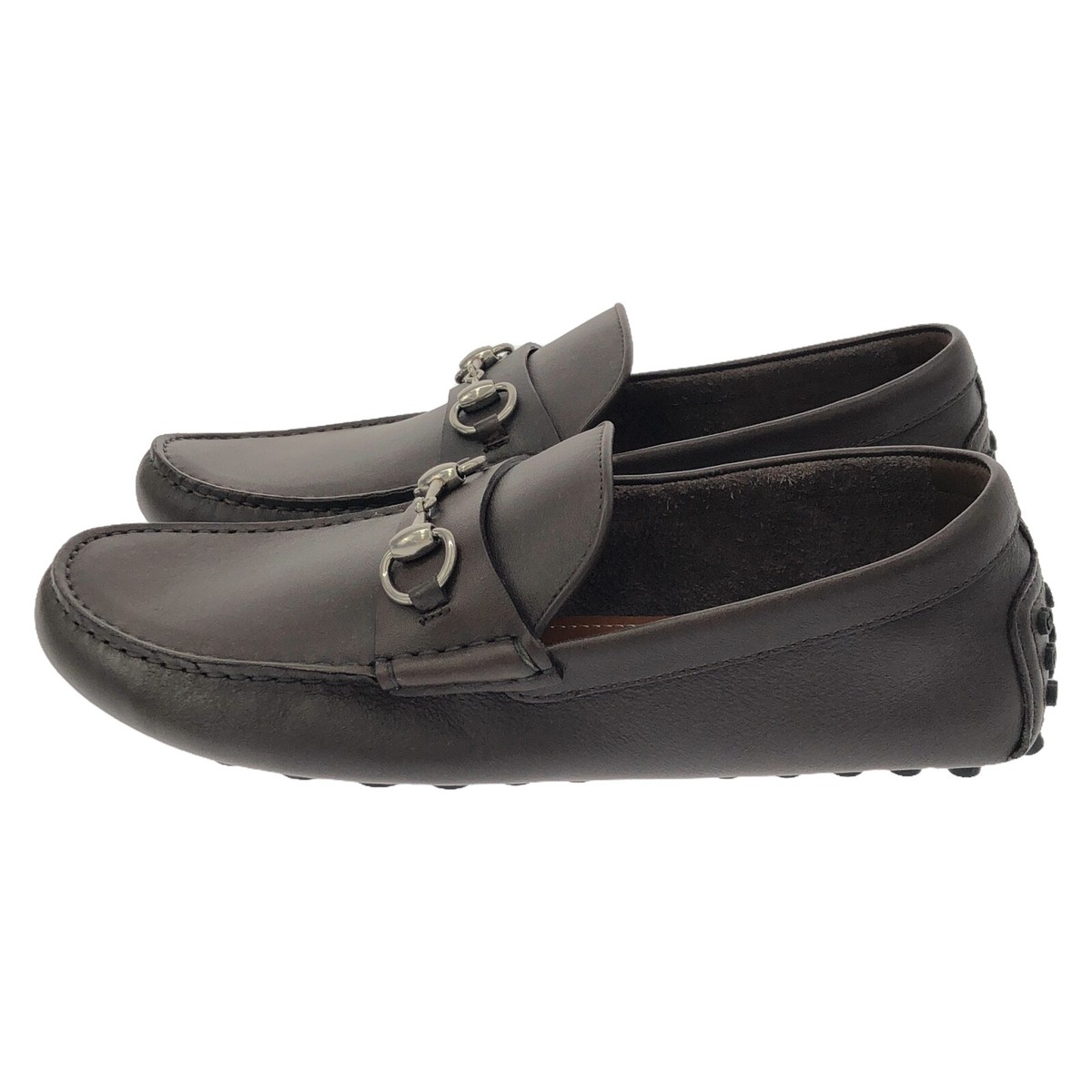 GUCCI Driving shoes 7658591XH0021408.5 leather Brown NEW GUCCI Driving shoes 7658591XH0021408.5 leather Brown NEW