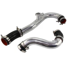  Intercooler Pipe Kit Compatible for Ford Mustang EcoBoost 2015-2022 Silver