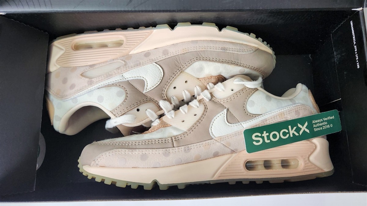 air max 90 white polka stockx