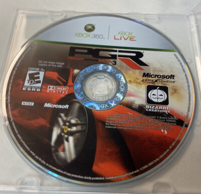 Project Gotham Racing 3 (Microsoft Xbox 360, 2005) - Disc Only - Mint
