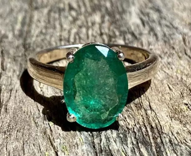 Ebay emerald ring deals