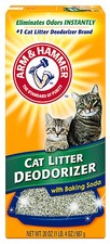 Cat Litter Deodorizer With Baking Soda, 20-oz.
