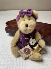 RetiredBoyds Bear SYDNEY G. BEARSMARK 10" Plush #9696HM Hallmark Exclusive 2002