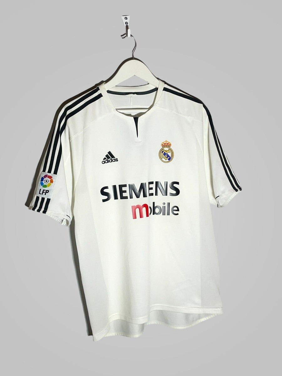 23 David Beckham Real Madrid Adidas 2003/04 Home Vintage