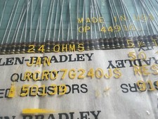 allen bradley Resistor JAN RCR07G240JS (50 PCs) 24 Ohms %5 250mw